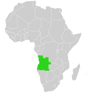 Lage Angola